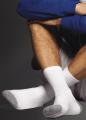 Hanes Classics Men's Big and Tall White Cotton-blend Crew Socks (Pack of 6)