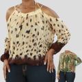 Madison Paige Women's Plus Size Open-shoulder Top