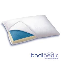 Bodipedic Reversible Gel Memory Foam Cotton Pillow
