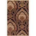 Hand-tufted Black Estrela Wool Rug (3'3 x 5'3)