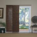 Mahogany Bamboo Windows and Patio Doors Track Panels