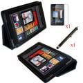 PU Leather Folio Stand Case Cover for Amazon Kindle Fire