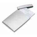 Blomus Silver-colored Recycled-Stainless Steel Business Card Case