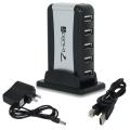 SKQUE 7-port High Speed USB 2.0 Hub