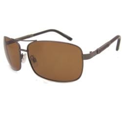 US Polo Association Men's Gunmetal Aviator Sunglasses