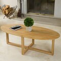 Christopher Knight Home Montego Solid Oak Table