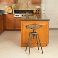 Christopher Knight Home Chapman Saddle Silver Barstool
