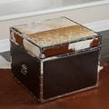 Christopher Knight Home Arizona Cowhide Storage Cube