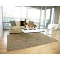 Handwoven Eternity Natural Jute Loop Rug (8' x 10')