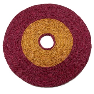 Pink Woven Placemat Set (Swaziland)