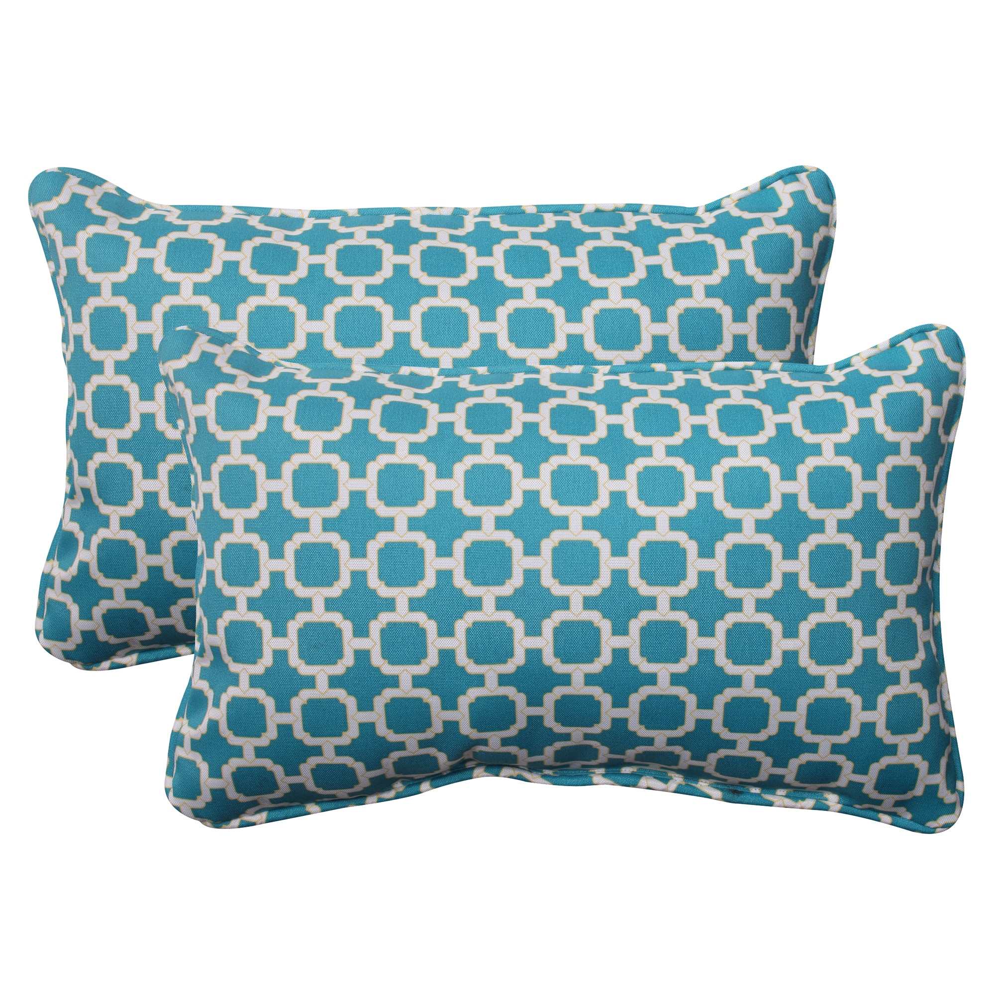 teal pillows