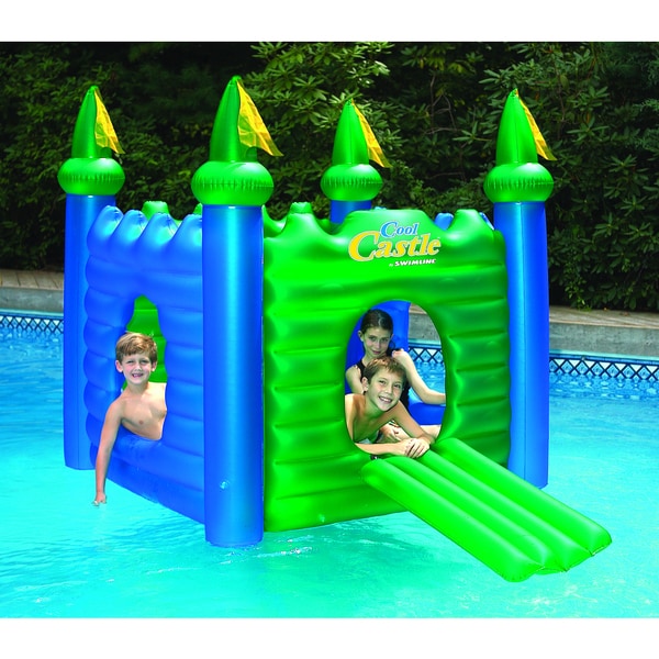 Swimline Cool Castle Inflatable Playhouse And Pool - 15210055 ...