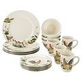 Paula Deen Southern Rooster 16-Piece Dinnerware Set