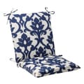 Pillow Perfect Bosco Polyester Navy Squared Outdoor Chair Cushion
