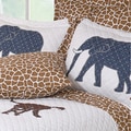 Jungle Story Quilted Sham (Set of 2)