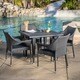 Christopher Knight Home Cliff Outdoor 5-piece Wicker Dining Set