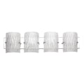 Alternating Current Brillance 4-light Chrome Vanity Fixture