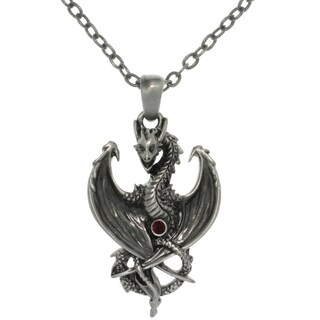 CGC Pewter Alloy Dragon Necklace