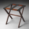 Butler Specialty Cherrywood Finished Luggage Rack
