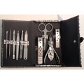 Silver Case 10-piece Manicure Kit