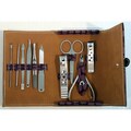 Purple Case 10-piece Manicure Kit