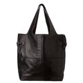 Givenchy 'George V' Black Lambskin Leather Studded Shopper Bag