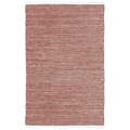 Handmade Copper Reverisble Chenille Flatweave Rug (8' x 10')