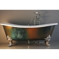 Penhaglion 'The Lanercost' 72-inch Cast Iron Bateau Bathtub