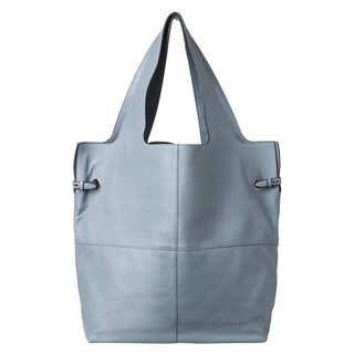 Givenchy 'George V' Large Pale Blue Leather Shopper Bag Givenchy 'George V' Large Pale Blue Leather Shopper Bag
