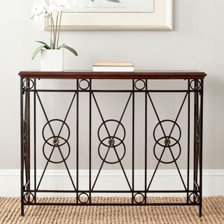 Safavieh Dustin Dark Brown Console Table