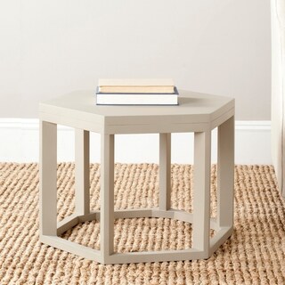 Safavieh Heidi Pearl Taupe End Table