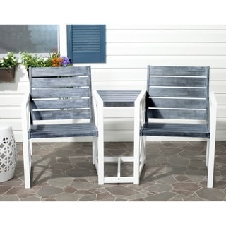 Safavieh Outdoor Jovanna White and Grey Bench
