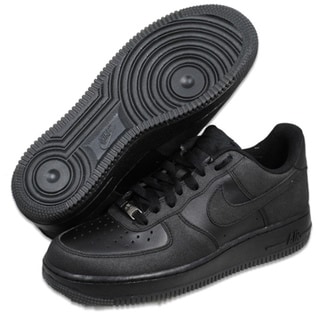 Nike Men's Air Force 1 '07 Black Basketball Shoes