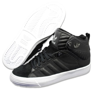Adidas Men's 'Freemont' Mid Black and White Athletic Shoes