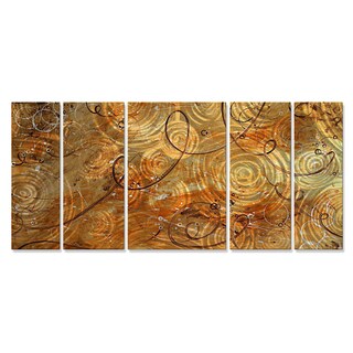 Great Prices Megan Duncanson 'Marble thoughts' Metal Wall Hanging