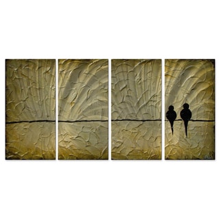 Buy  Danlye Jones 'Birds On A Wire II' Wall Sculpture