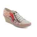 Ed Hardy Women's 'Bret' Canvas Dress Shoes