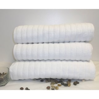 @@@ >  Maxima Turkish Combed Cotton Bath Sheet (Set of 3)