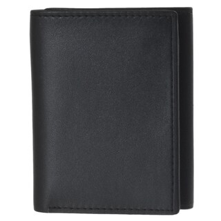 Joseph Abboud Men's Leather Slim Tri-fold Wallet
