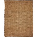 Lotus Jute Handwoven Diamond Rug (8' x 10')