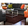 Modern Creme EcoShag Bamboo Blend Rug (8' x 10')