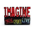 Louise Carey 'Imagine' Decorative Phrase Plaque