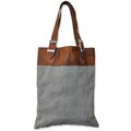 Recycled Canvas Leather Bag (India)