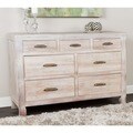 Cosmo Grey-White 7-Drawer Dresser