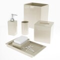 Solid Lacquer Ivory Bath Accessory Collection