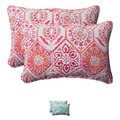 Pillow Perfect 'Summer Breeze' Oversized Rectangular Outdoor Throw Pillows (Set of 2)