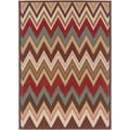 Lagoon 4648 Contemporary Multi Area Rug (7'6 x 9'10')