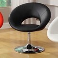 'Millopi' Padded Modern Leatherette Swivel Chair