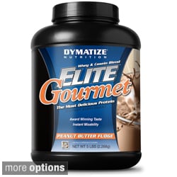 Dymatize Whey &amp; Casein Blend Elite Gourmet Dietary Supplement (5 pounds)-Image