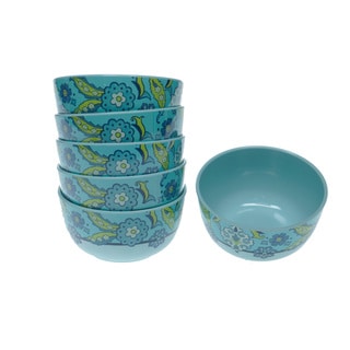 Certified International Capri Blue 6-inch Bowls (Set of 6)